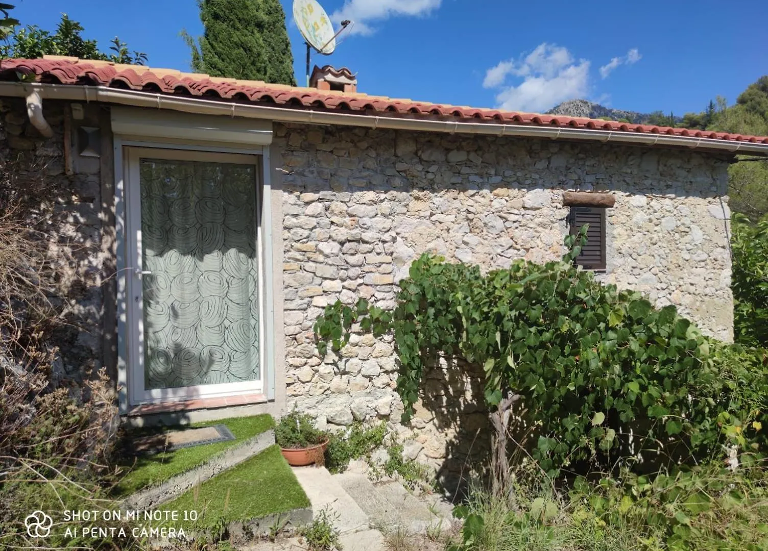 Maison En Pierre, 3 Chambres A 15 Mn Du Centre De Menton Et Des Plages 圣阿涅斯 度假居