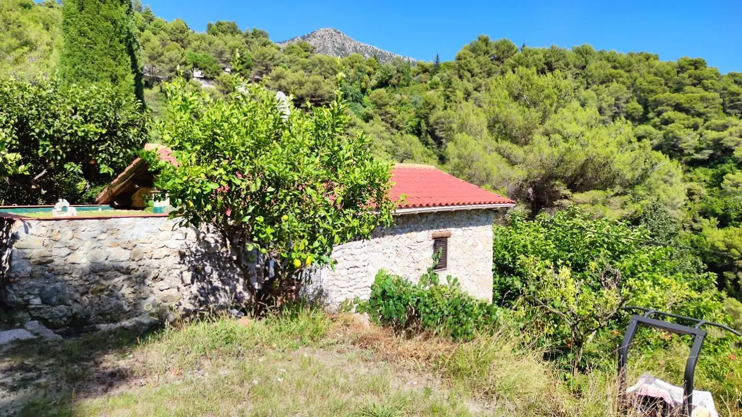 Maison En Pierre, 3 Chambres A 15 Mn Du Centre De Menton Et Des Plages 圣阿涅斯